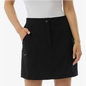 32 Degrees Ladies' Tech Skort, Black, X-Large